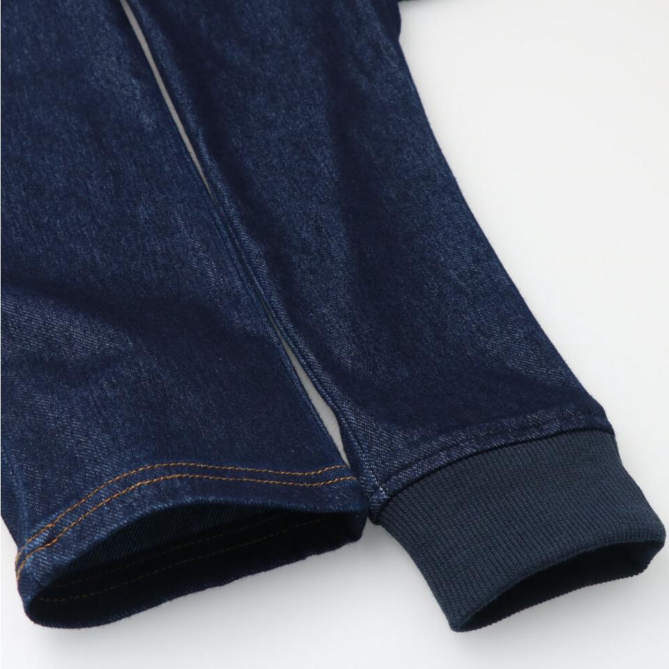 ストレッチデニムニットパンツ