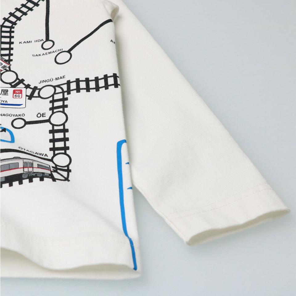 名鉄電車路線図Ｔシャツ