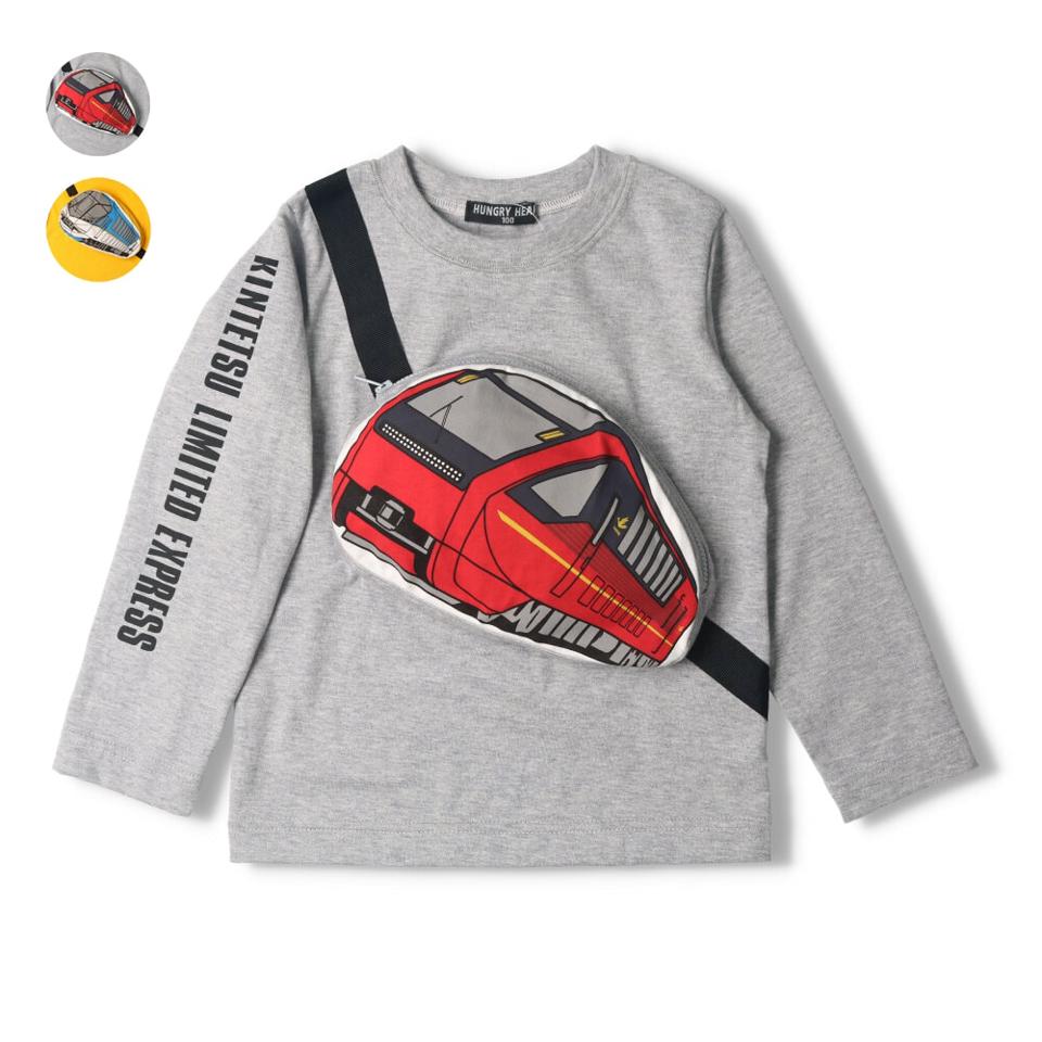 近鉄電車サコッシュ風Ｔシャツ