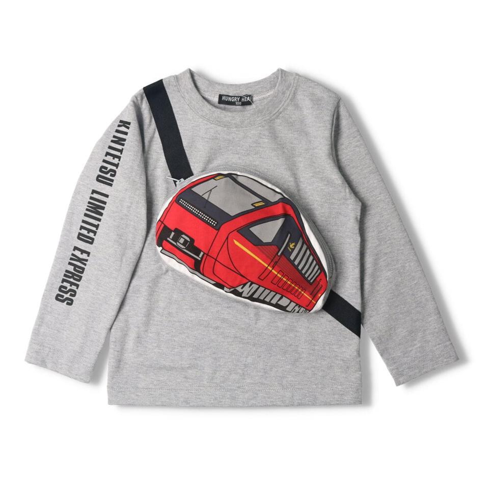 近鉄電車サコッシュ風Ｔシャツ