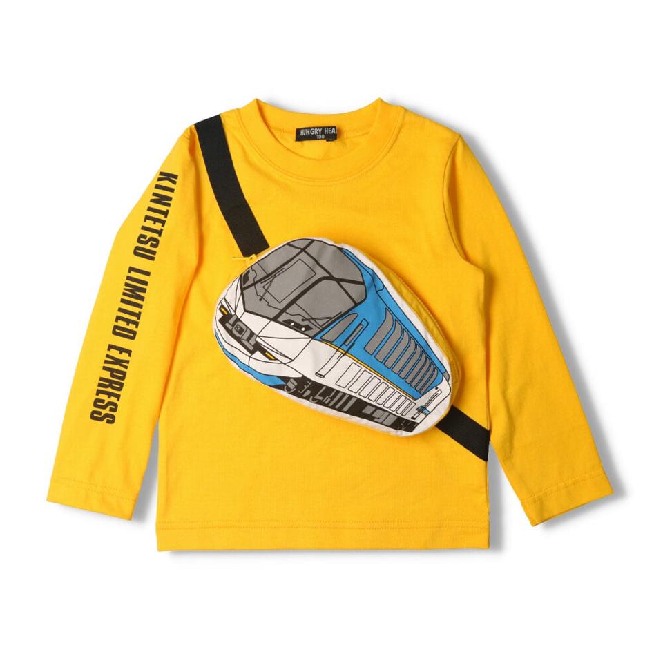 近鉄電車サコッシュ風Ｔシャツ
