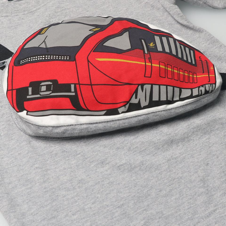 近鉄電車サコッシュ風Ｔシャツ