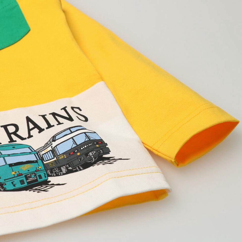 ＪＲ九州電車プリント長袖Ｔシャツ