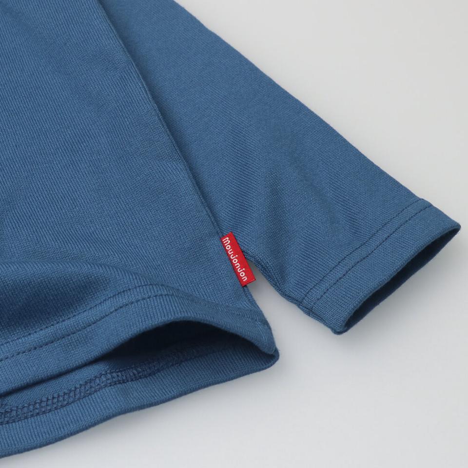 チェック切替長袖Tシャツ
