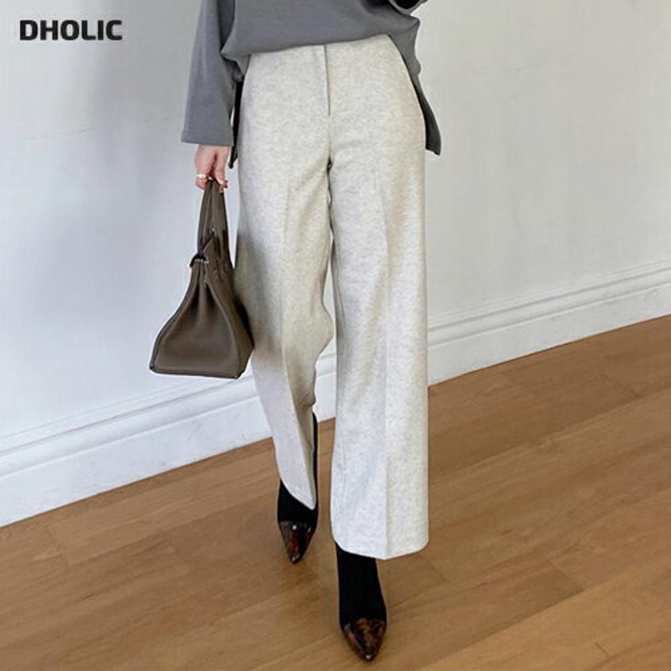 シークレットゴムストレートパンツ・全3色・t00488 レディース 【pt】パンツ ズボン ロングパンツ 長ズボン ストレート 単色 無地 シンプル ベーシック 大人 カジュアル ラフ きれいめ 秋 冬 韓国ファッション ハイホリHIHOLLI