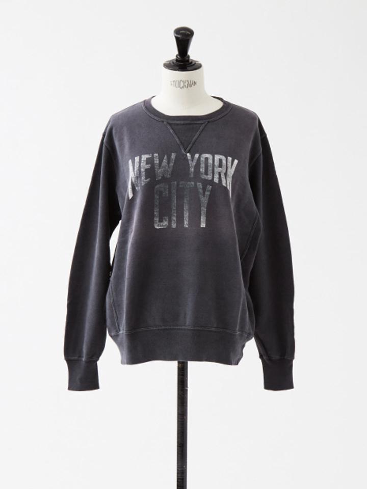 REMI RELIEF　スペシャル加工裏毛 クルーネック NYC