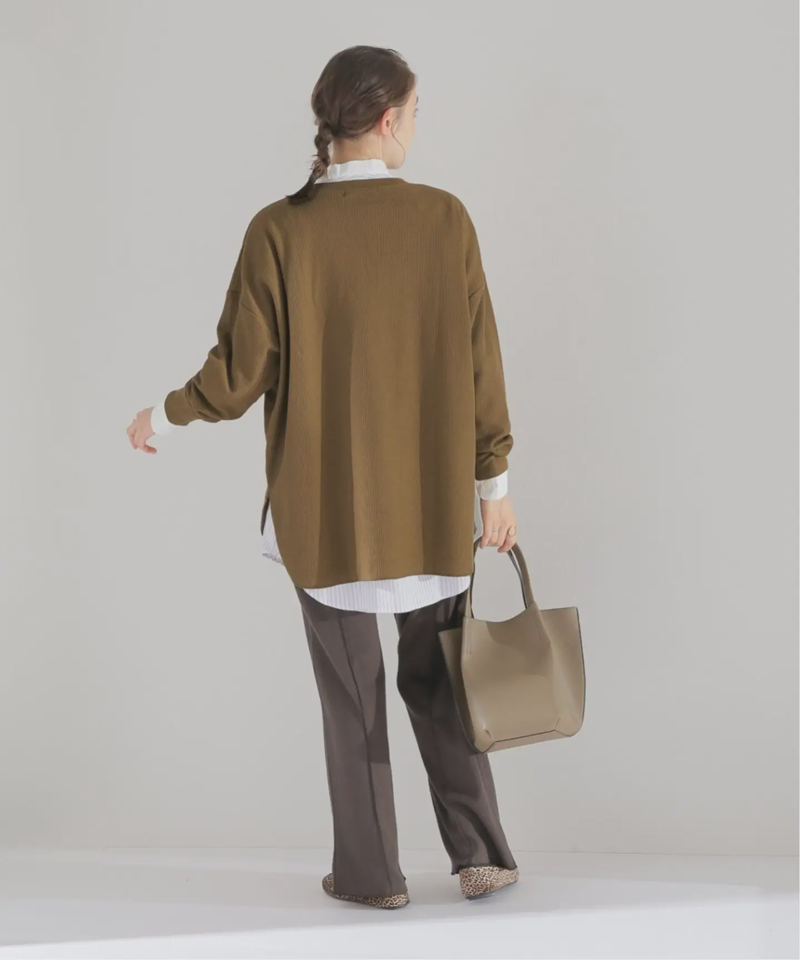 《追加3》TCワッフルオーバーサイズロングスリーブTシャツ◆（JOURNAL STANDARD relume）