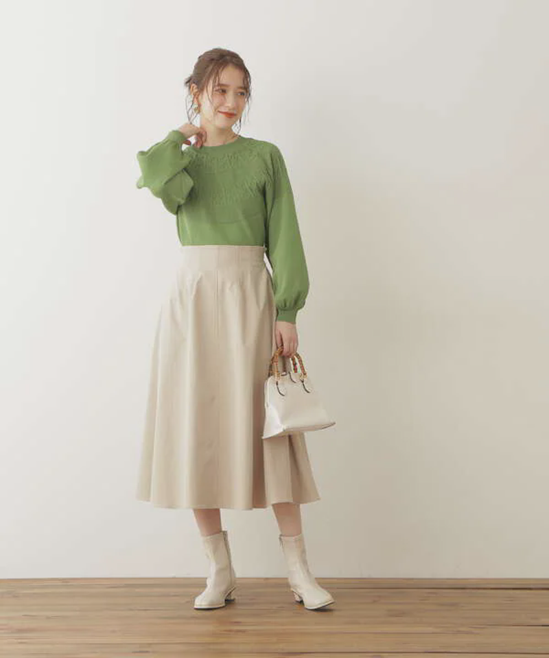テックツイルフレアスカート《S Size Line》