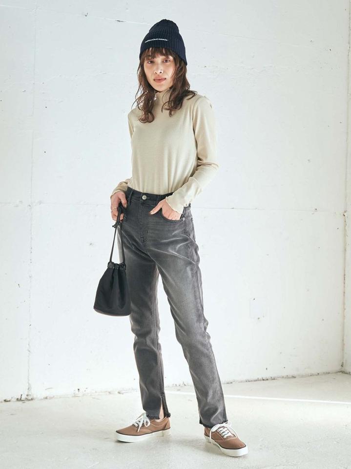 メロータートルネックロンT#