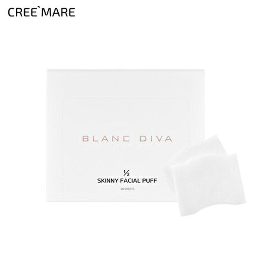 [ブランディバ] 1/2スキニーコットン・51626 コスメ cosme【TOOL】ブランディバ BLANCDIVA コットン メイク 化粧 道具 密着シート 韓国 韓国コスメ