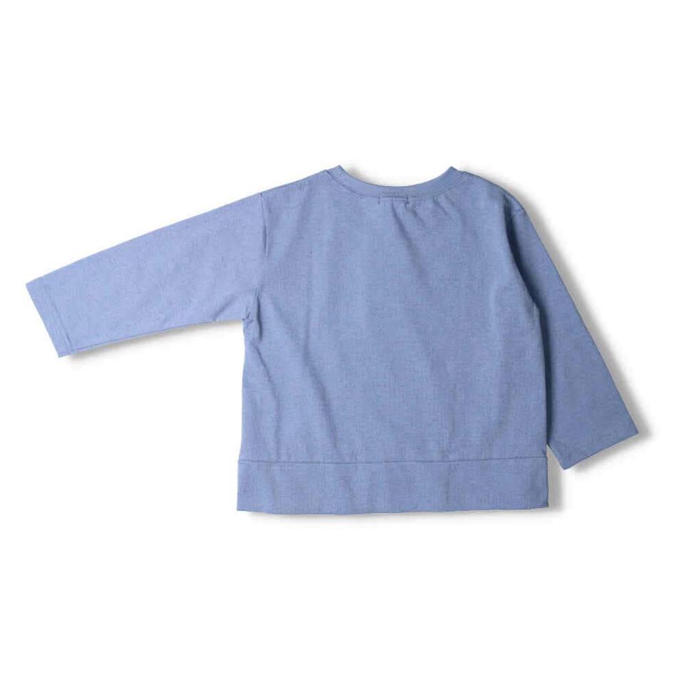 エコリッチワンポイント長袖Ｔシャツ