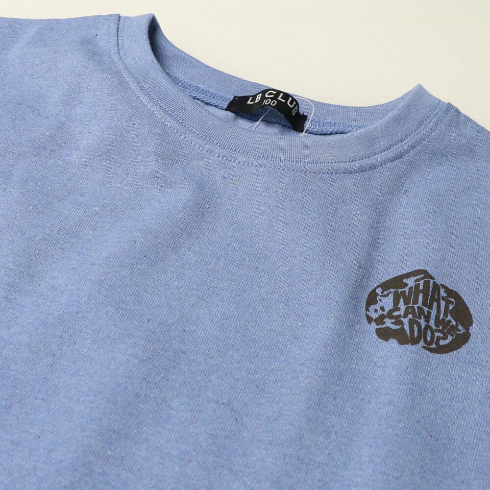 エコリッチワンポイント長袖Ｔシャツ