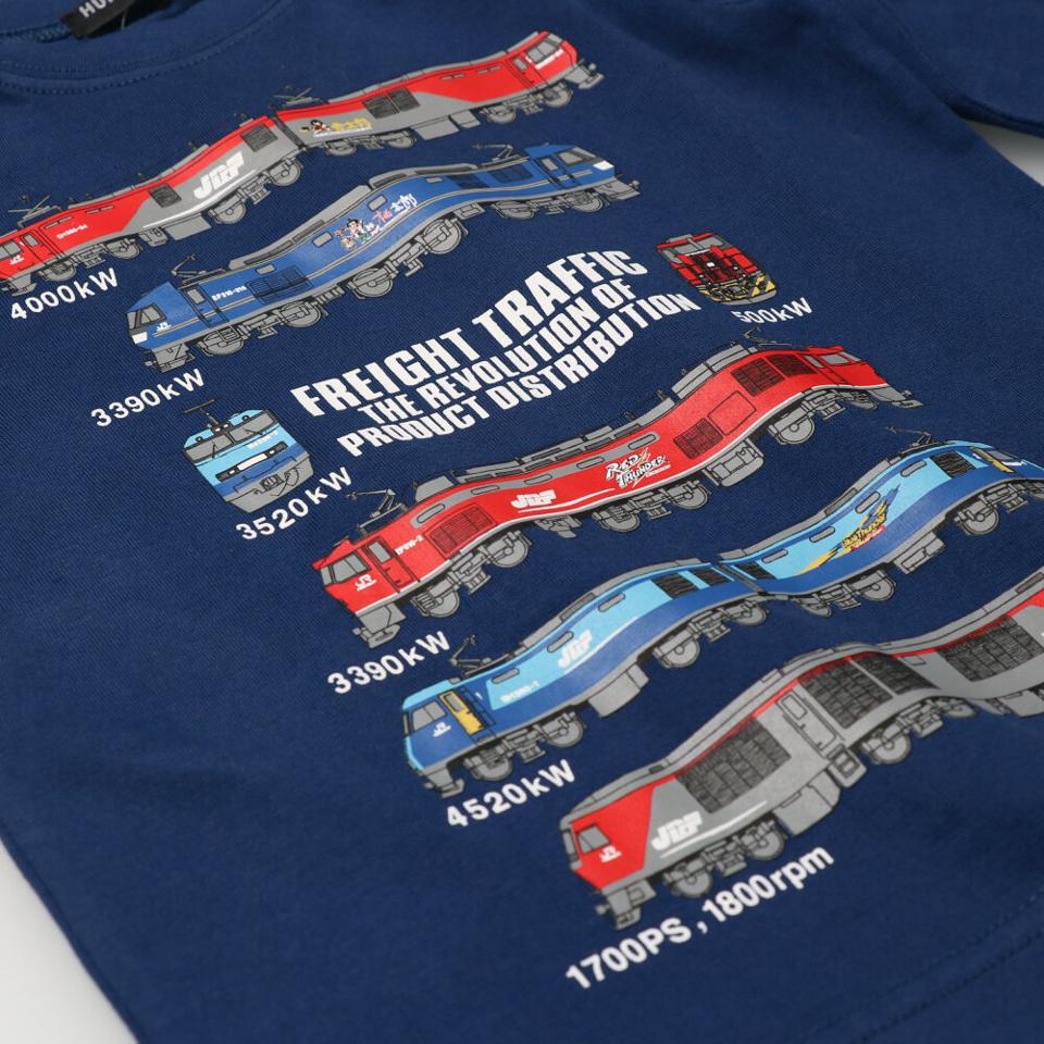 ＪＲ貨物電車プリントＴシャツ