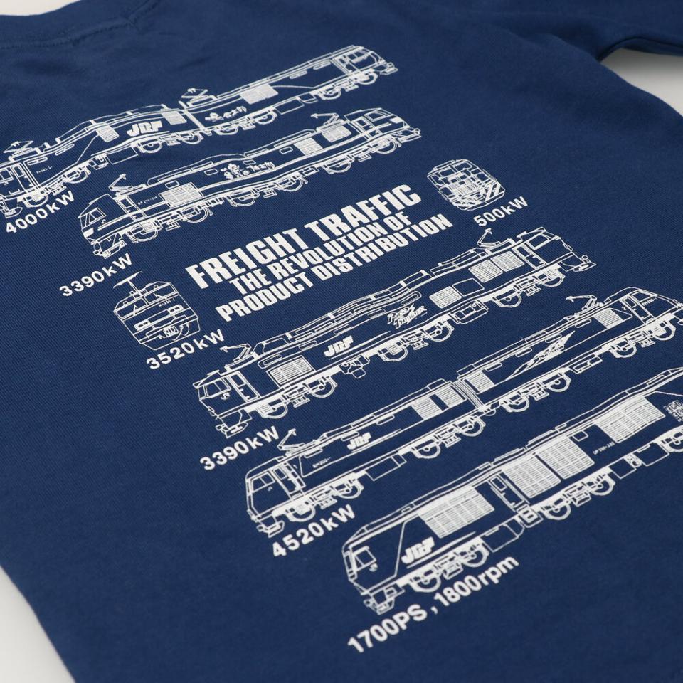 ＪＲ貨物電車プリントＴシャツ