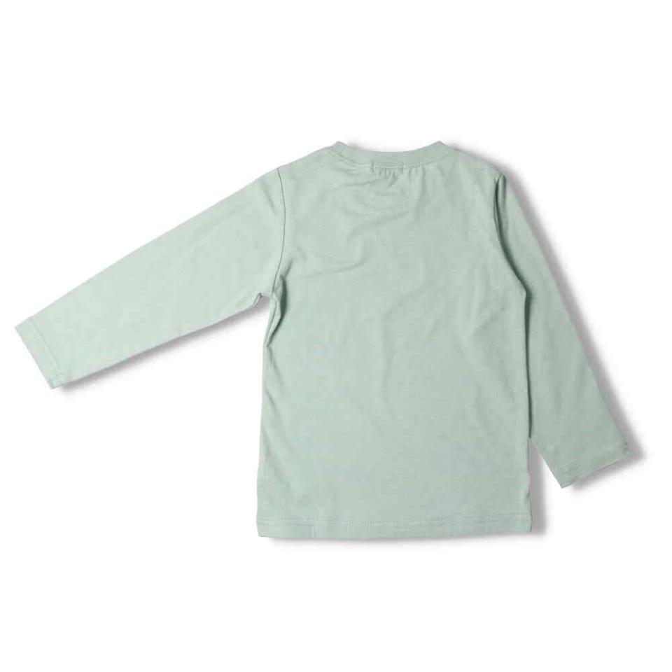 くま・ロゴ・車プリント長袖Ｔシャツ