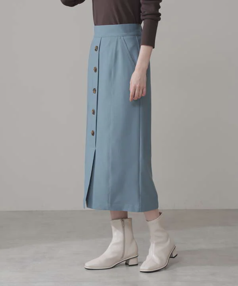 ステッチデザインタイトスカート