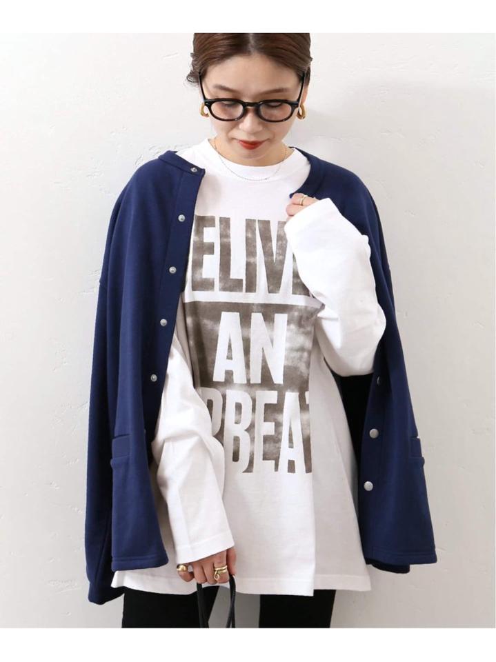 ブロックロゴロングTシャツ◆