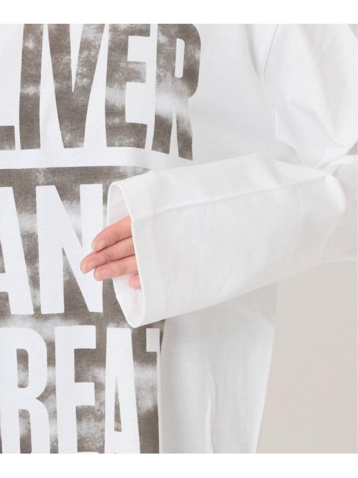 ブロックロゴロングTシャツ◆