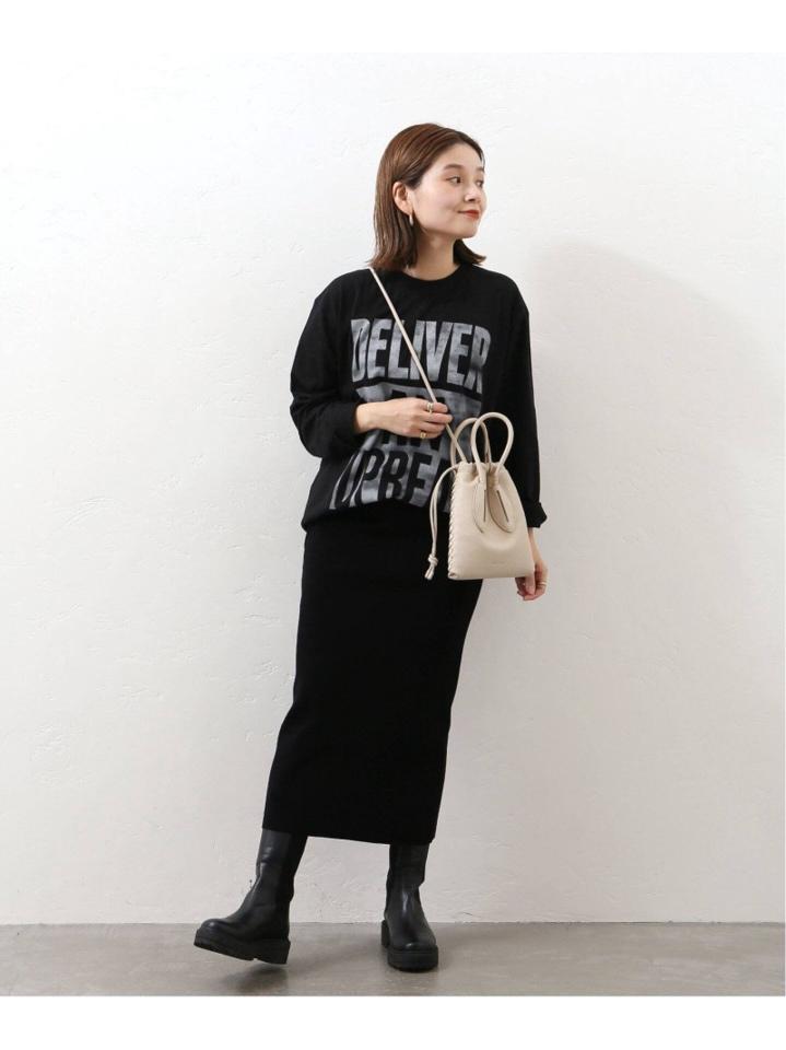 ブロックロゴロングTシャツ◆