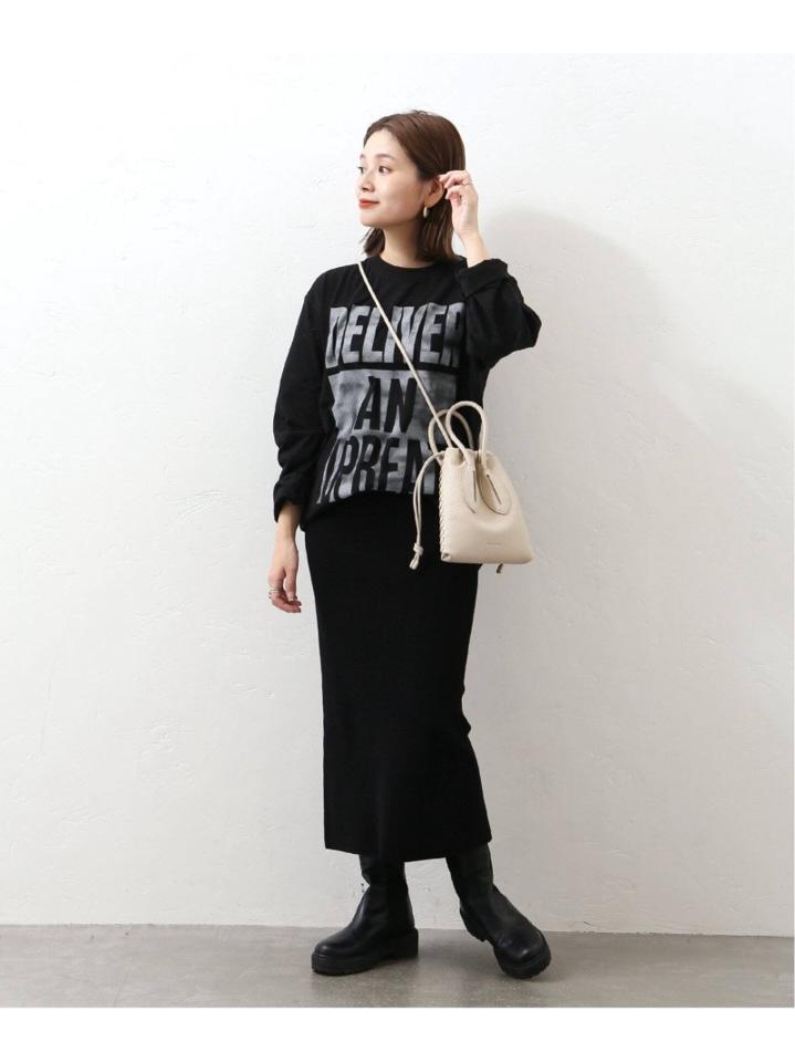 ブロックロゴロングTシャツ◆
