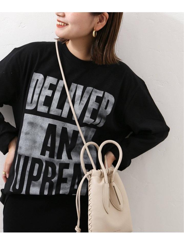 ブロックロゴロングTシャツ◆