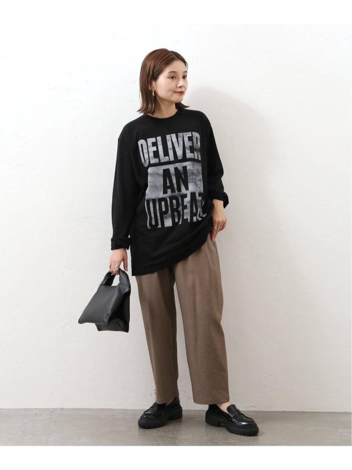 ブロックロゴロングTシャツ◆