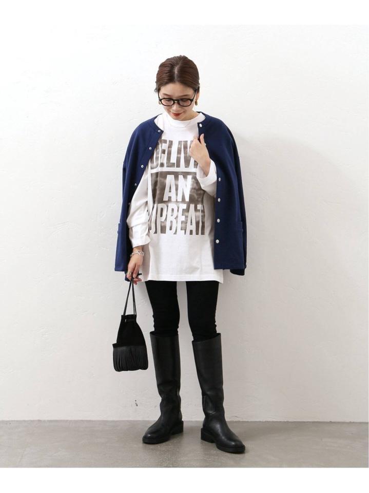 ブロックロゴロングTシャツ◆