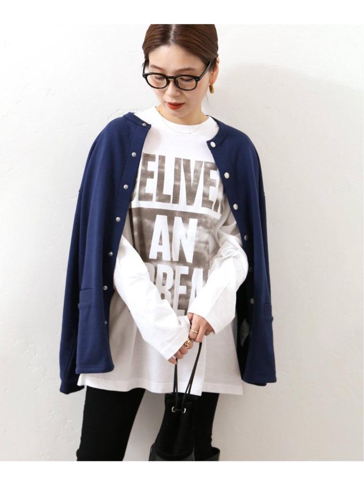 ブロックロゴロングTシャツ◆