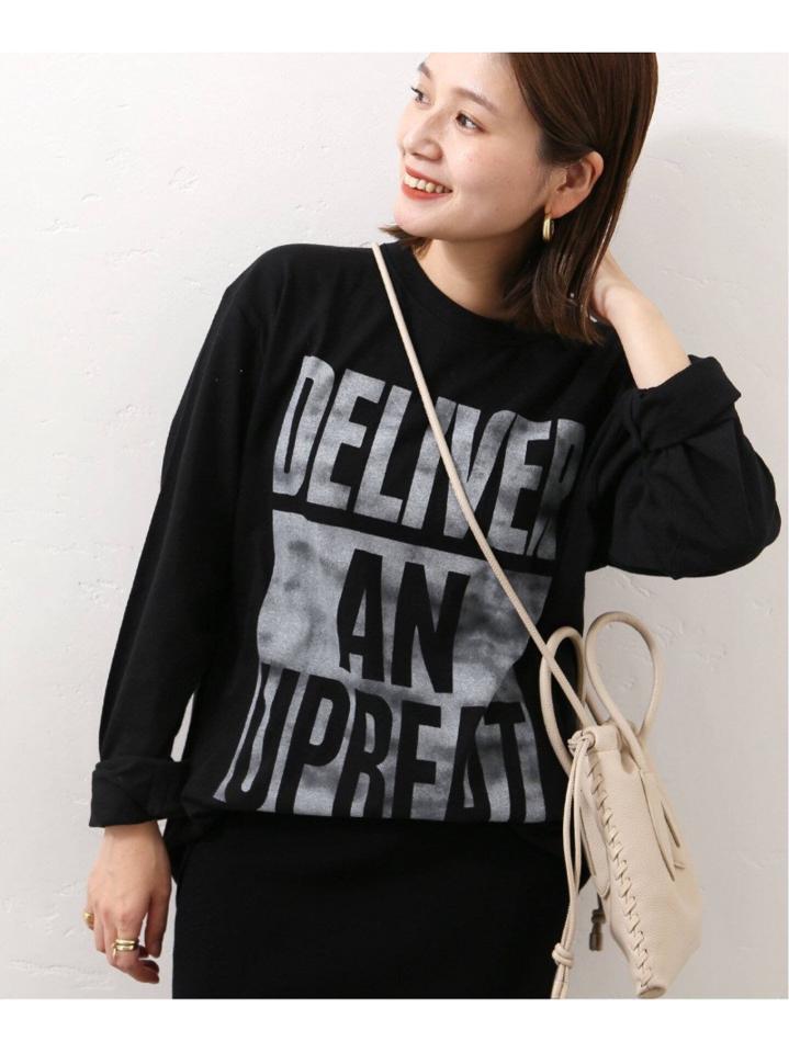 ブロックロゴロングTシャツ◆