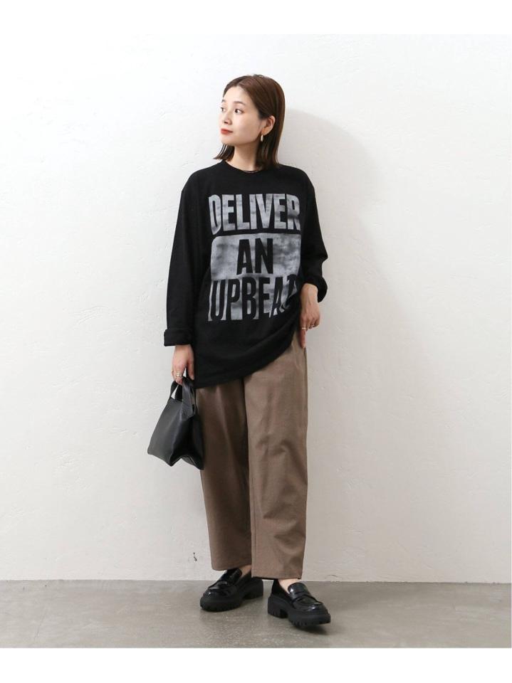 ブロックロゴロングTシャツ◆