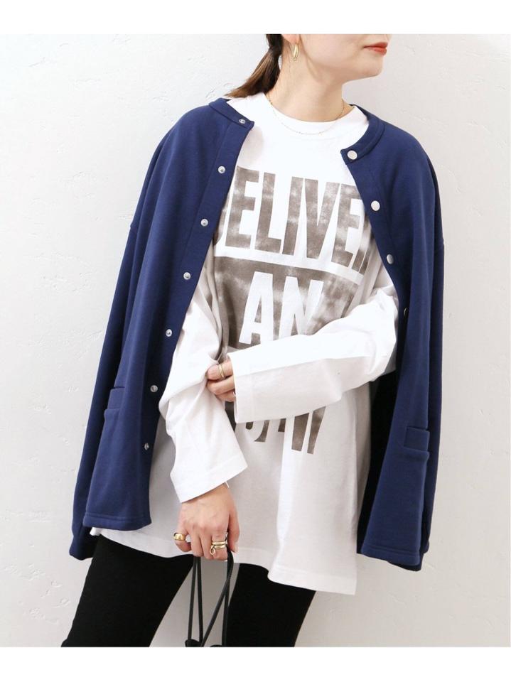 ブロックロゴロングTシャツ◆