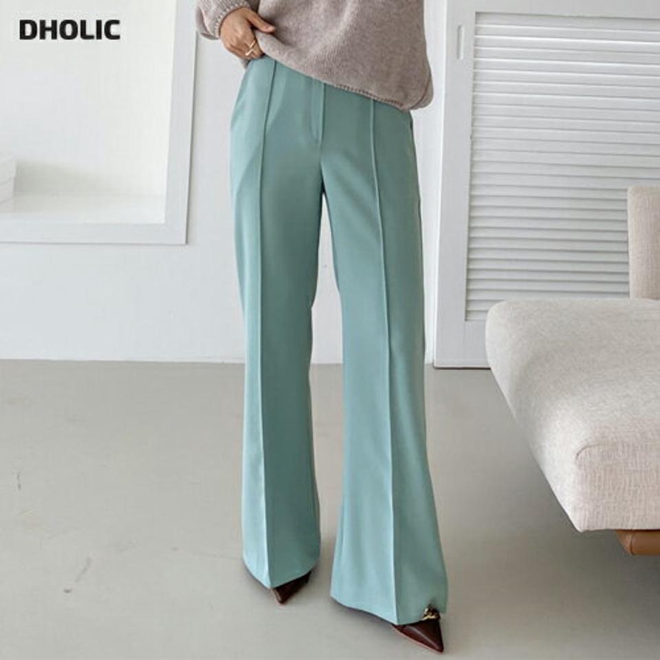 パール調ボタンフレアスラックス・全3色・b66110 レディース 【pt】韓国ファッション ボトムス ロング ロングパンツ スラックスパンツ スラックス パール調 ボタン フレア ハイウエスト 無地 シンプル フェミニン 高級感 秋 冬