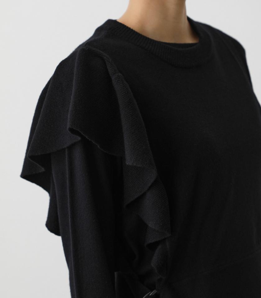 2WAY SHORTVEST LAYERED KNIT/2WAYショートベストレイヤードニット