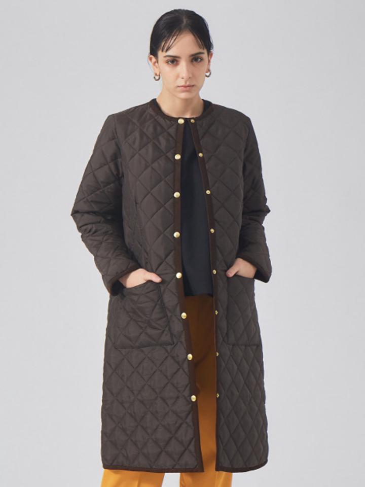 【TRADITIONAL WEATHERWEAR 】キルティングロングコート ARKLEY LONG