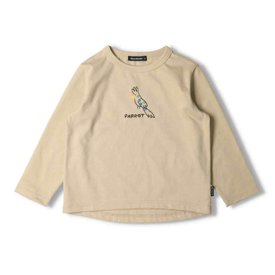 恐竜・動物刺繍長袖Ｔシャツ