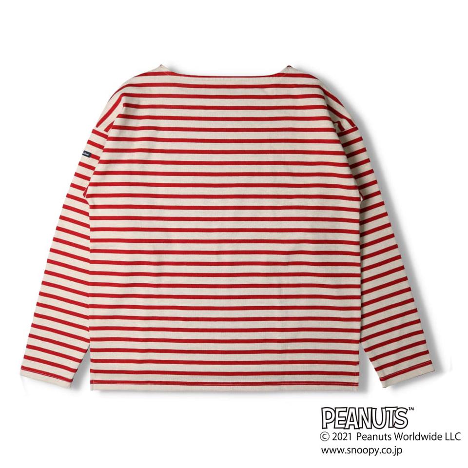 【PEANUTS】大人・ママ用 スヌーピー刺繍Ｔシャツ
