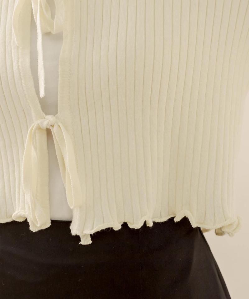 [mline] リボンカーディガン