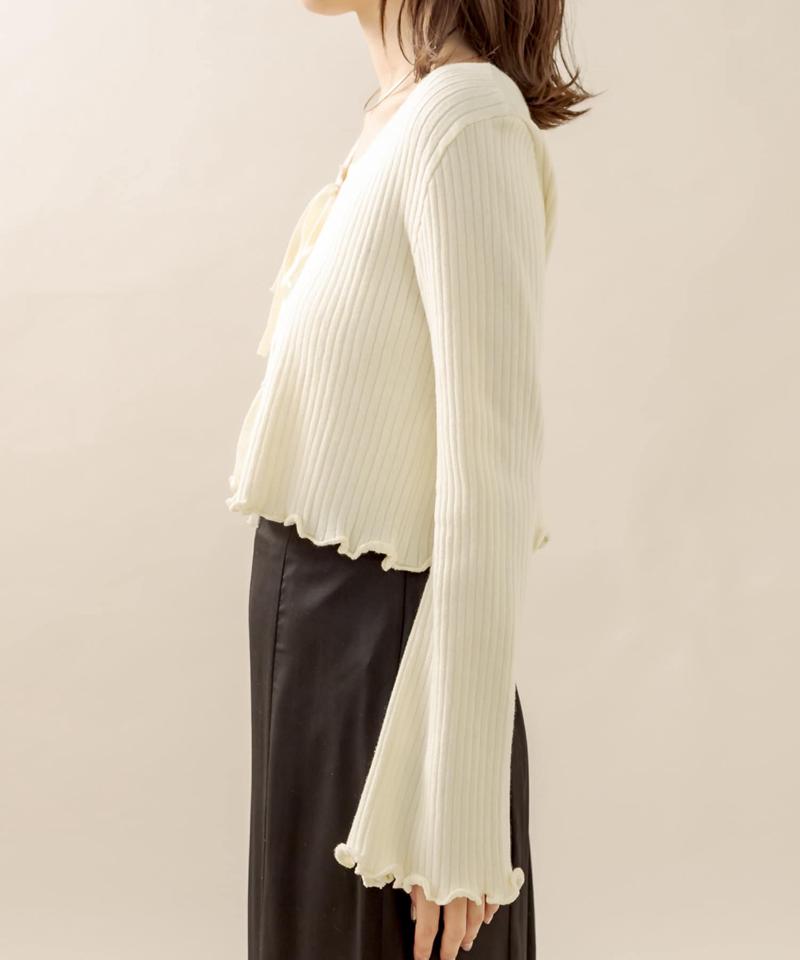 [mline] リボンカーディガン