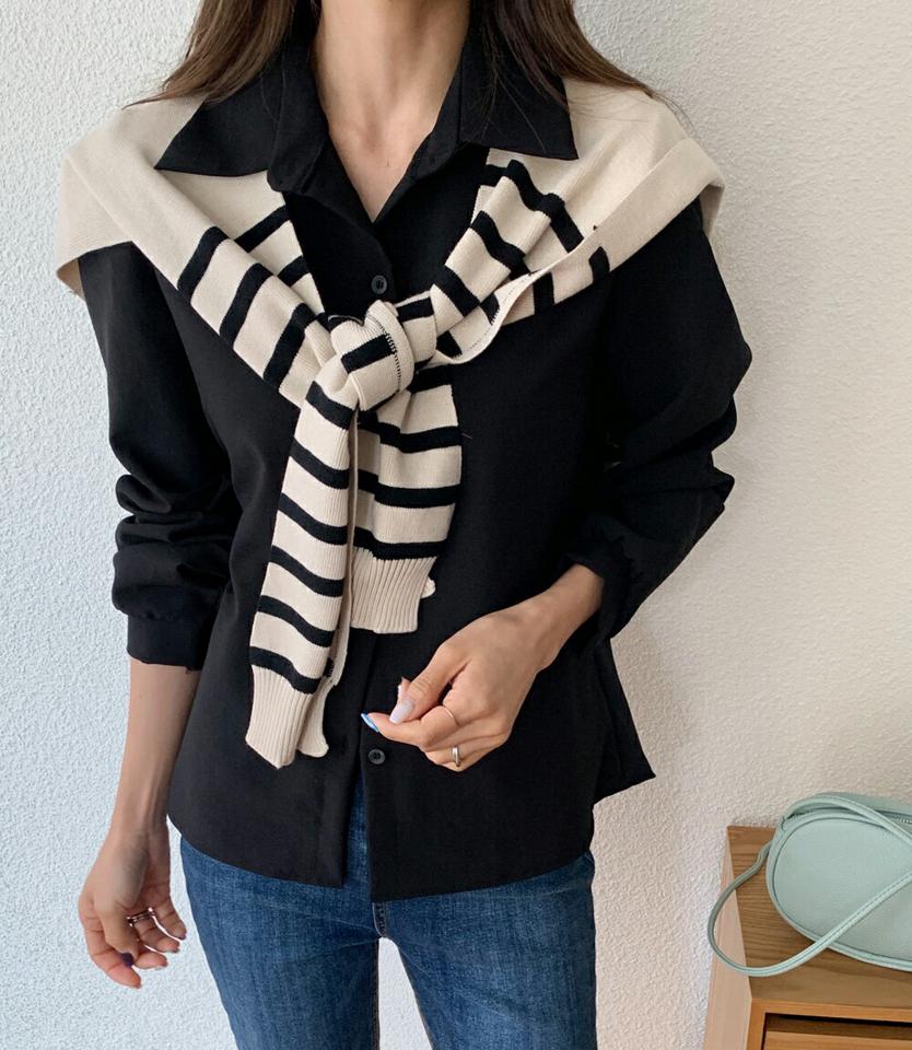 パフカラーネックブラウス・全3色・t66325 レディース 【bl】韓国ファッション トップス ブラウス 長袖 カラーネック パフスリーブ ギャザー 光沢 パステル カラーアイテム 無地 シンプル カジュアル フェミニン 体型カバー ガーリー 春 秋 冬