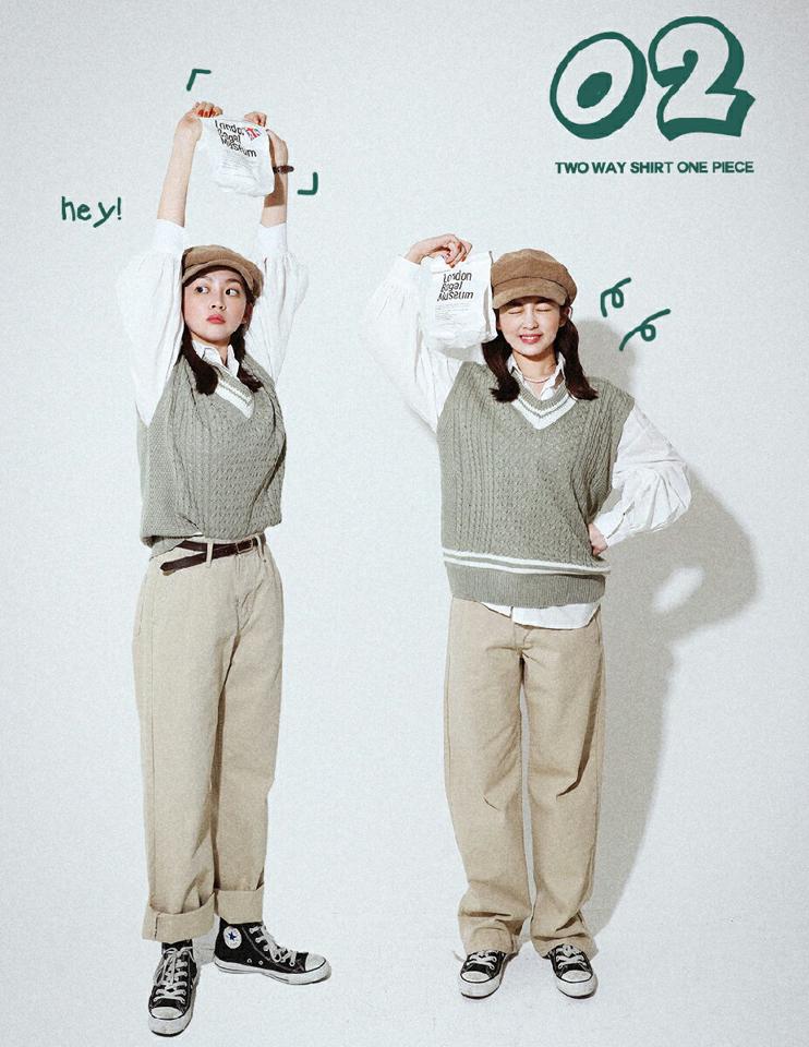 コットンワイドパンツ・全4色・a00060 レディース 【pt】韓国ファッション ボトムス ロング ロングパンツ コットン ワイドパンツ ストレート ベルトループ 無地 シンプル フェミニン カジュアル 足長 秋 冬