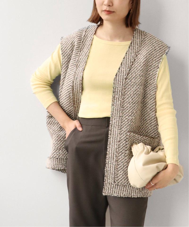 別注【MILLER/ミラー】*RELUME BOATNECK L/S：ロングスリーブTEE◆（JOURNAL STANDARD relume）