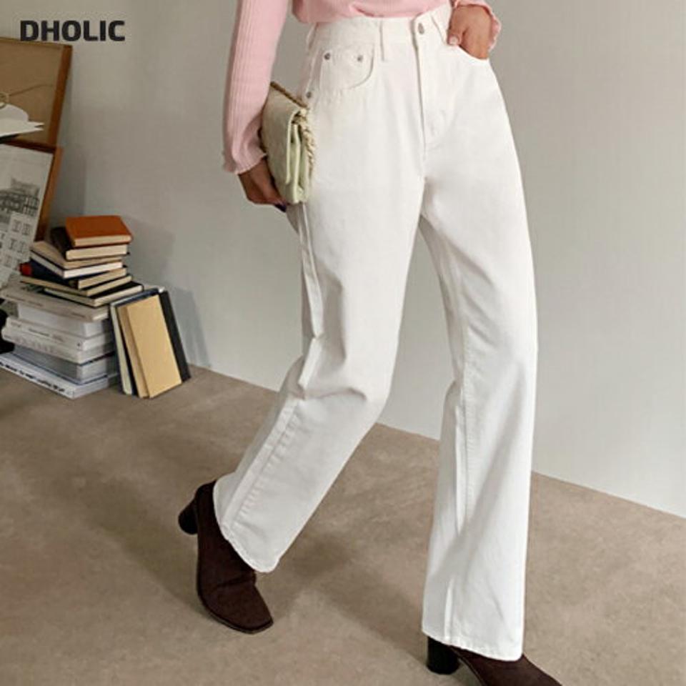 コットンワイドカラーパンツ・全4色・t00175 レディース 【pt】韓国ファッション ボトムス ロング ロングパンツ コットン ワイド カラーパンツ ストレート ベルトループ 無地 シンプル 体型カバー フェミニン カジュアル 秋 冬