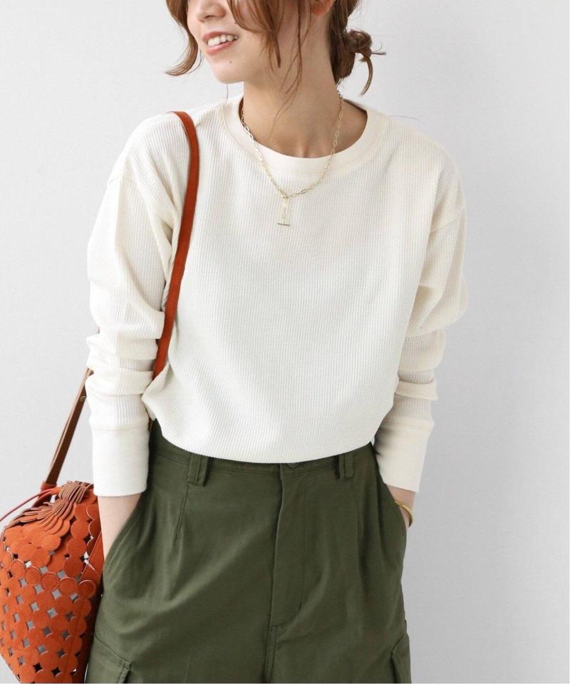 《追加9》TCワッフルロングスリーブTシャツ◆（JOURNAL STANDARD relume）