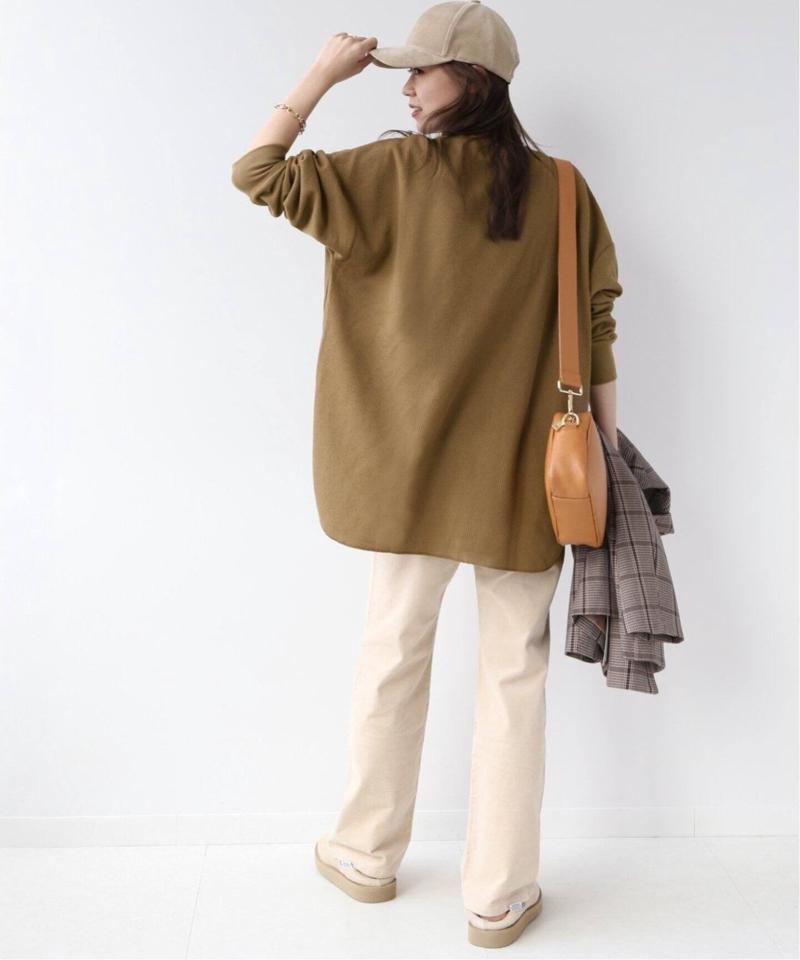 《追加4》TCワッフルオーバーサイズロングスリーブTシャツ◆（JOURNAL STANDARD relume）