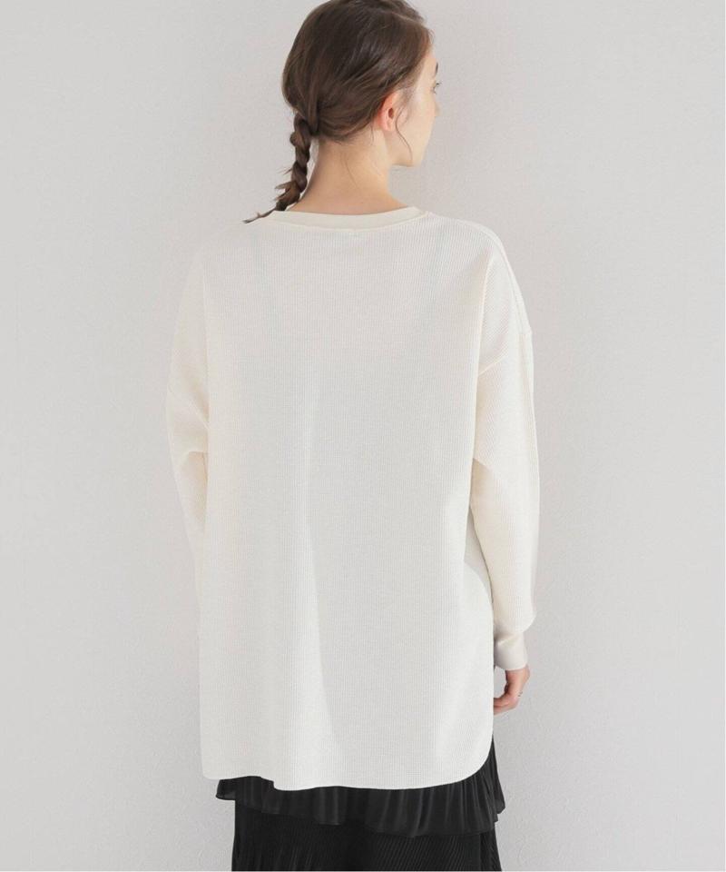 《追加4》TCワッフルオーバーサイズロングスリーブTシャツ◆（JOURNAL STANDARD relume）
