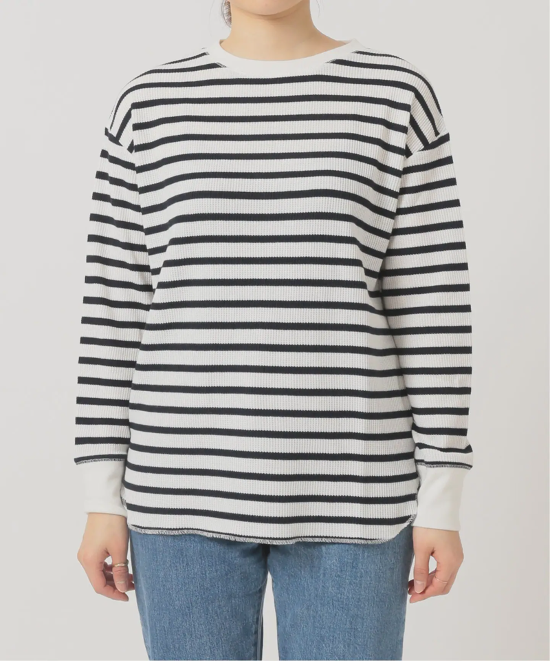 《追加》TCワッフルロングスリーブTシャツ◆（JOURNAL STANDARD relume）