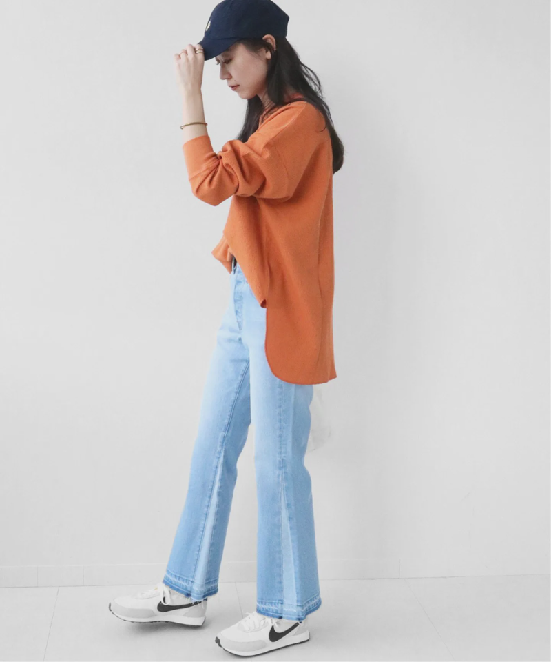 《追加》TCワッフルオーバーサイズロングスリーブTシャツ◆（JOURNAL STANDARD relume）