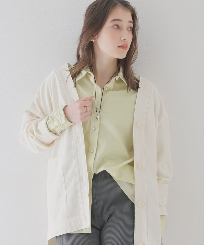 【Food dye】オーガニックコットンFood dyeシャツ◆（JOURNAL STANDARD relume）