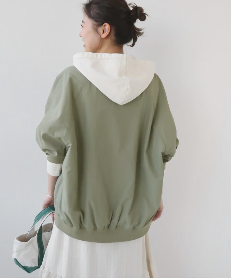 ウォッシャブルナイロンタッサーMA-1◆（JOURNAL STANDARD relume）