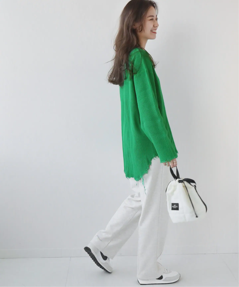 《追加》ダメージワッフルプルオーバー◆（JOURNAL STANDARD relume）